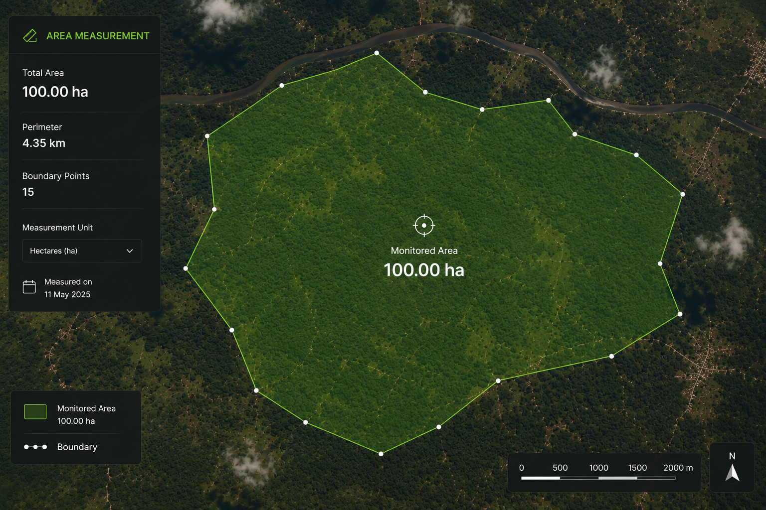 Satellite imagery and drone technology for environmental monitoring