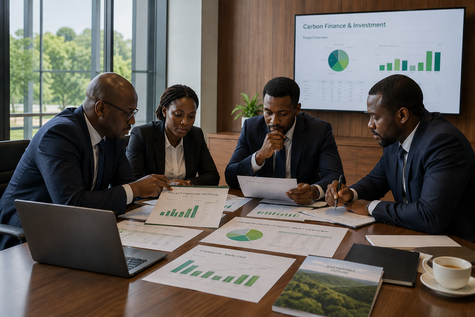 Investment and finance strategy for carbon markets